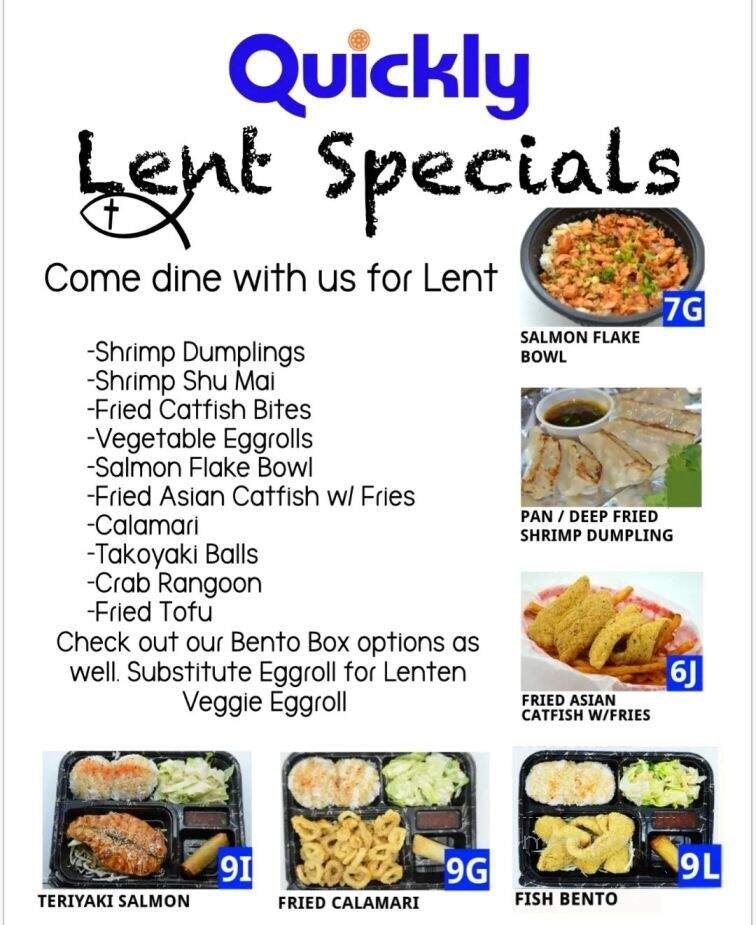 Quickly Asian Fusion Cafe - Diberville, MS menu_pic