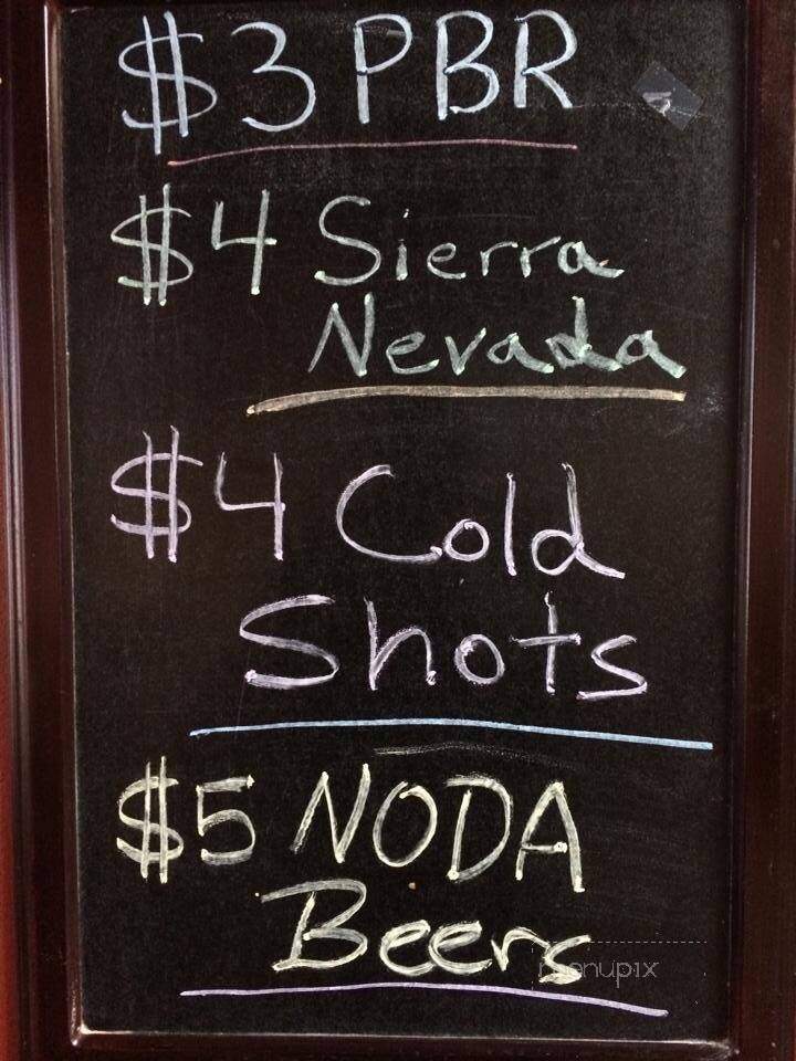 Courtyard Hooligans - Charlotte, NC menu_pic