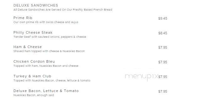 Lake Park Pub - Menasha, WI menu_pic