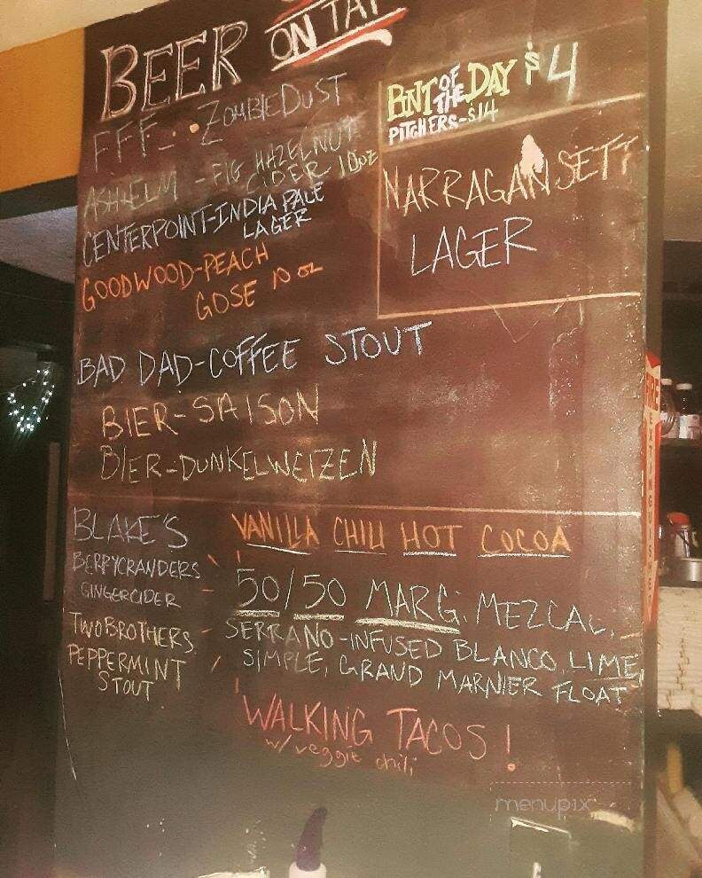 Dorman Street Saloon - Indianapolis, IN menu_pic