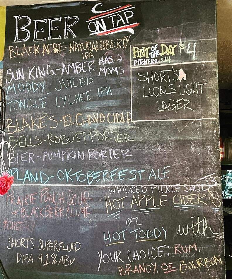 Dorman Street Saloon - Indianapolis, IN menu_pic