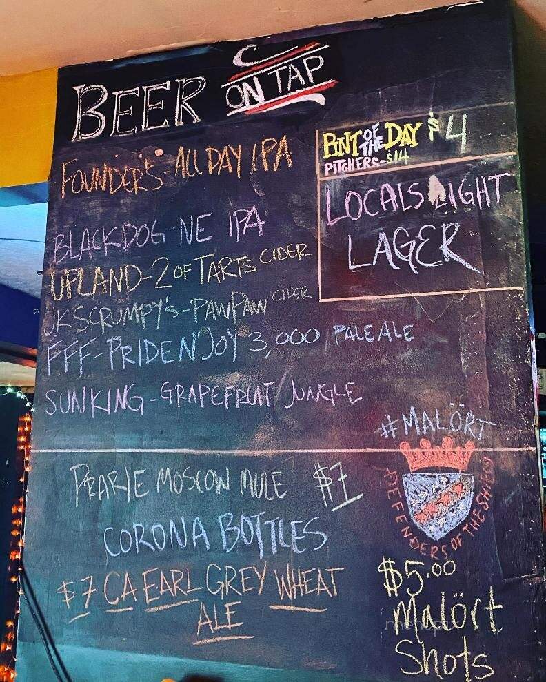 Dorman Street Saloon - Indianapolis, IN menu_pic