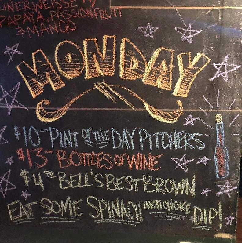 Dorman Street Saloon - Indianapolis, IN menu_pic