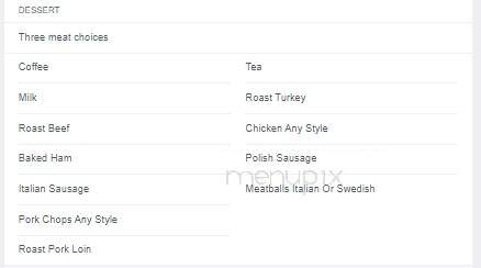 Fairdale Banquet Center - Buffalo, NY menu_pic