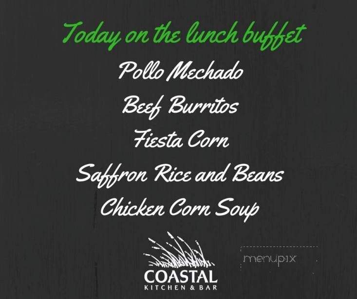 Coastal Kitchen & Bar @ Hilton Charlotte Center City - Charlotte, NC menu_pic