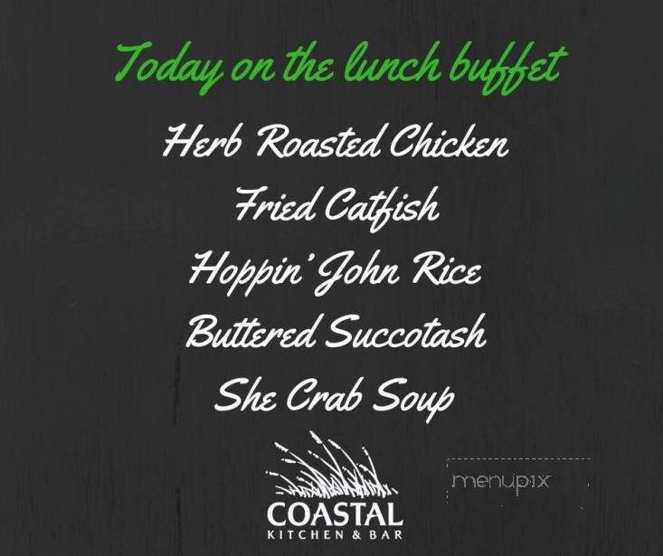 Coastal Kitchen & Bar @ Hilton Charlotte Center City - Charlotte, NC menu_pic