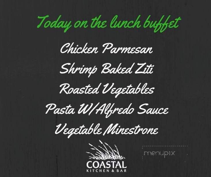 Coastal Kitchen & Bar @ Hilton Charlotte Center City - Charlotte, NC menu_pic