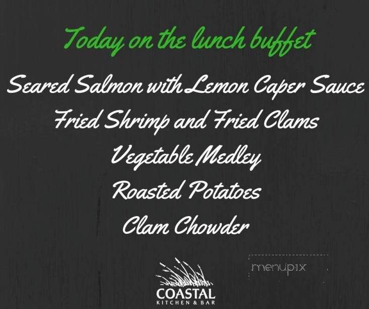 Coastal Kitchen & Bar @ Hilton Charlotte Center City - Charlotte, NC menu_pic