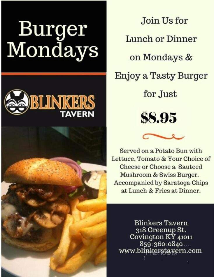 Blinkers Tavern - Covington, KY