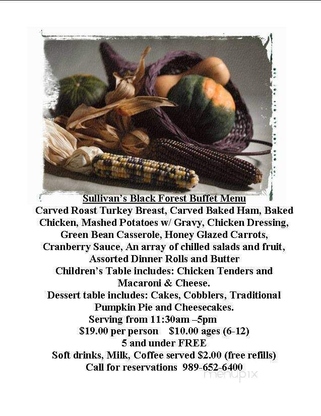 Black Forest Brew House & Grill - Frankenmuth, MI menu_pic