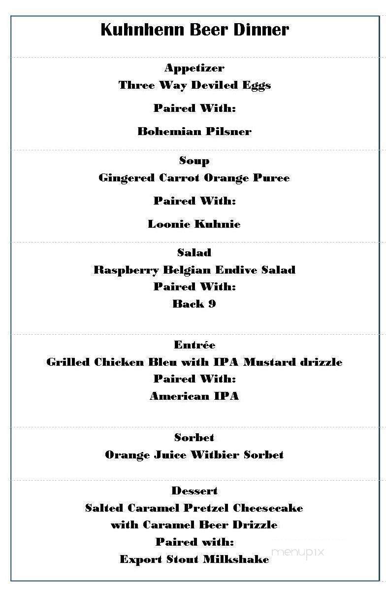 Black Forest Brew House & Grill - Frankenmuth, MI menu_pic