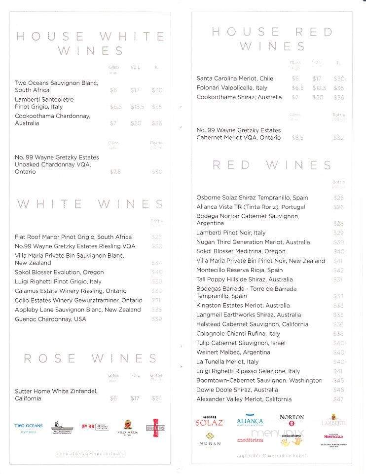 Bluebird Cafe & Grill - Orangeville, ON menu_pic