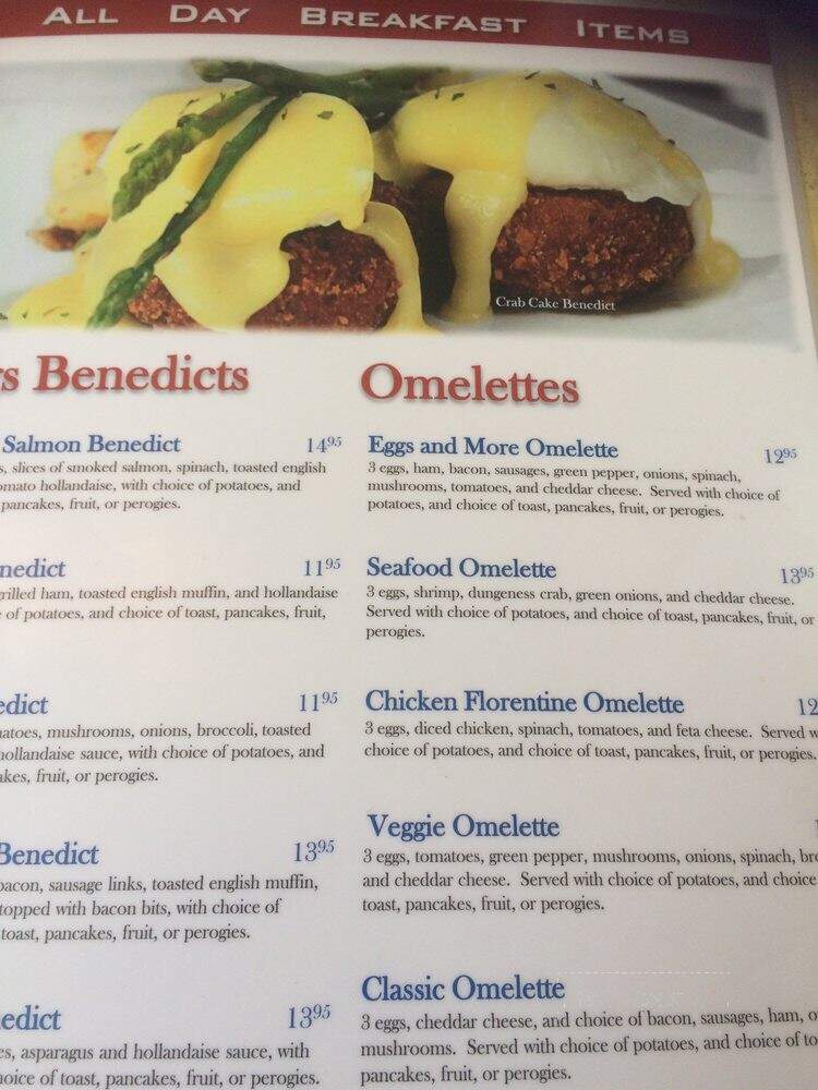Eggs & More - Calgary, AB menu_pic