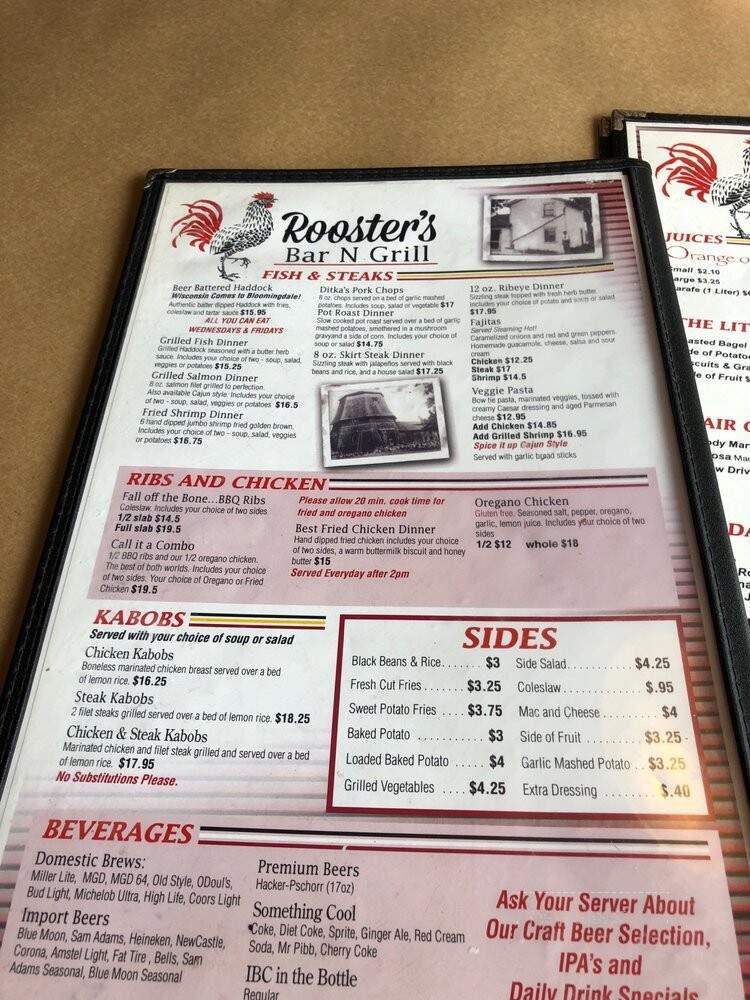 Rooster's Barn & Grill - Bloomingdale, IL