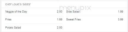 Louie & The Red Head Lady - Mandeville, LA menu_pic