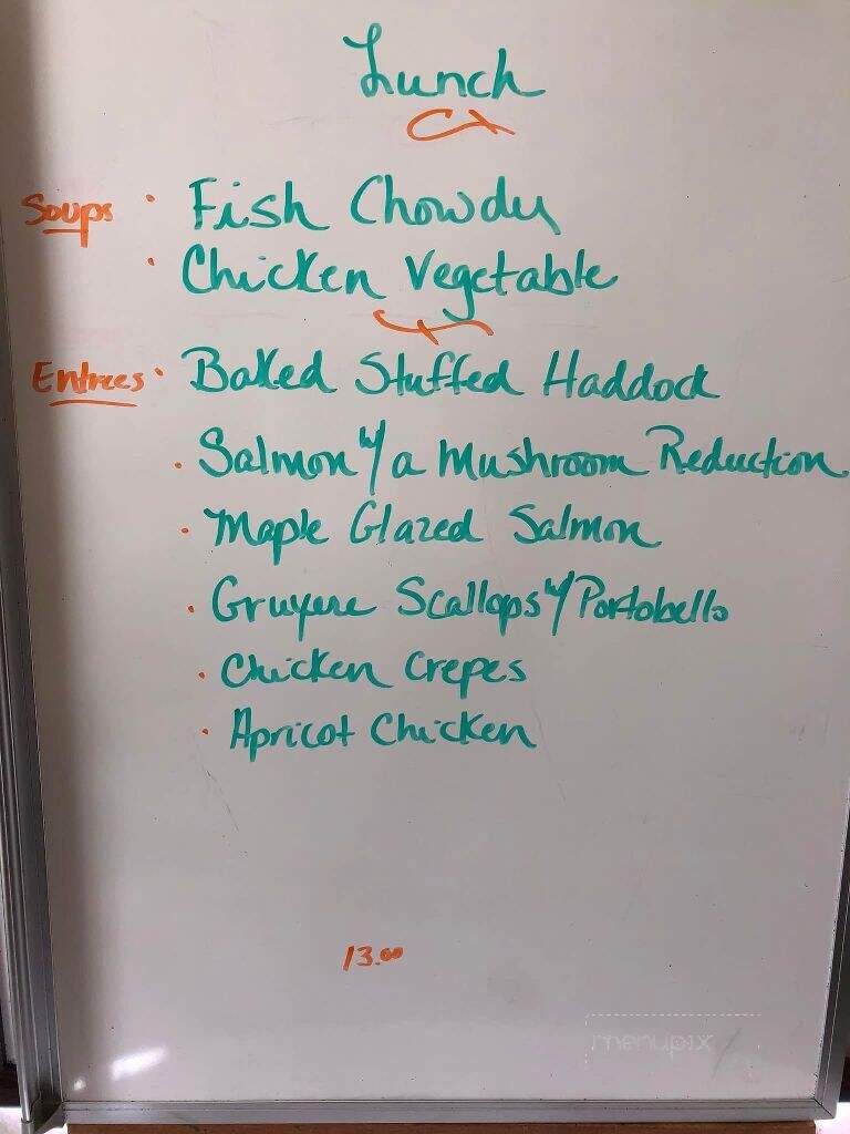 Heritage House - Skowhegan, ME menu_pic