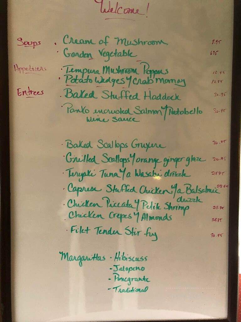 Heritage House - Skowhegan, ME menu_pic