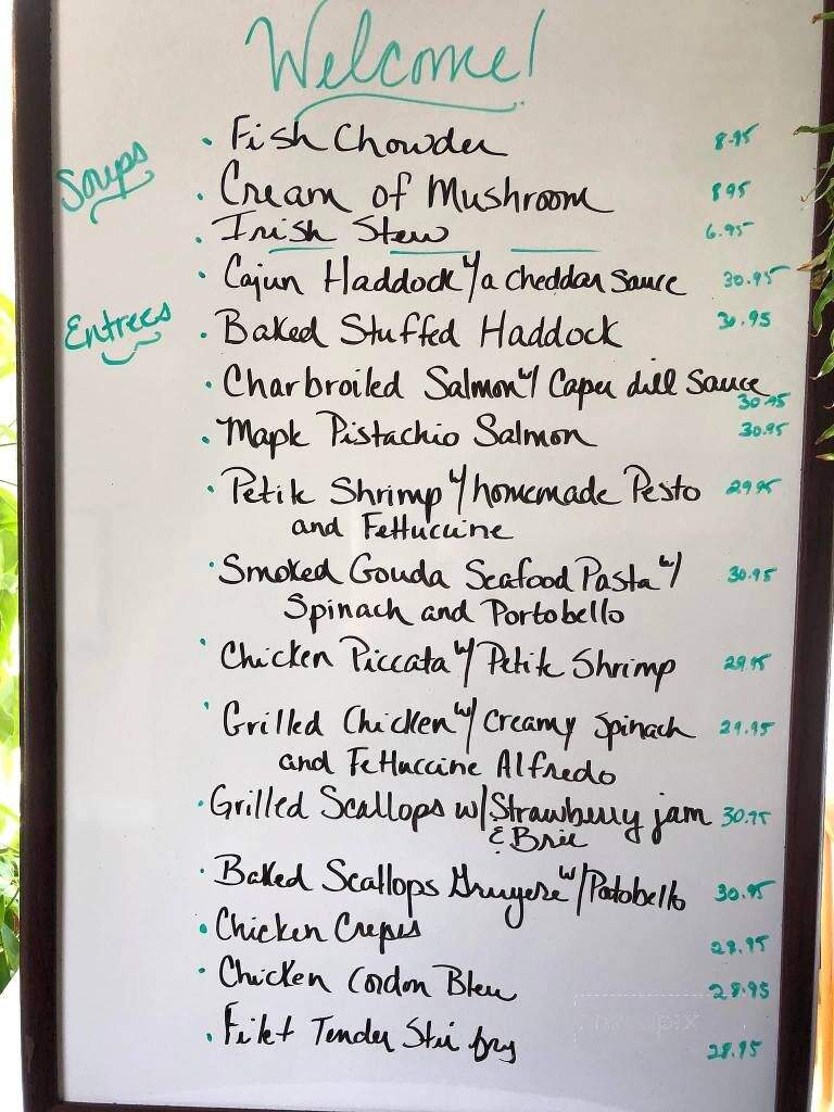 Heritage House - Skowhegan, ME menu_pic