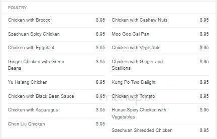 Golden Abacus Restaurant - Norwood, MA menu_pic