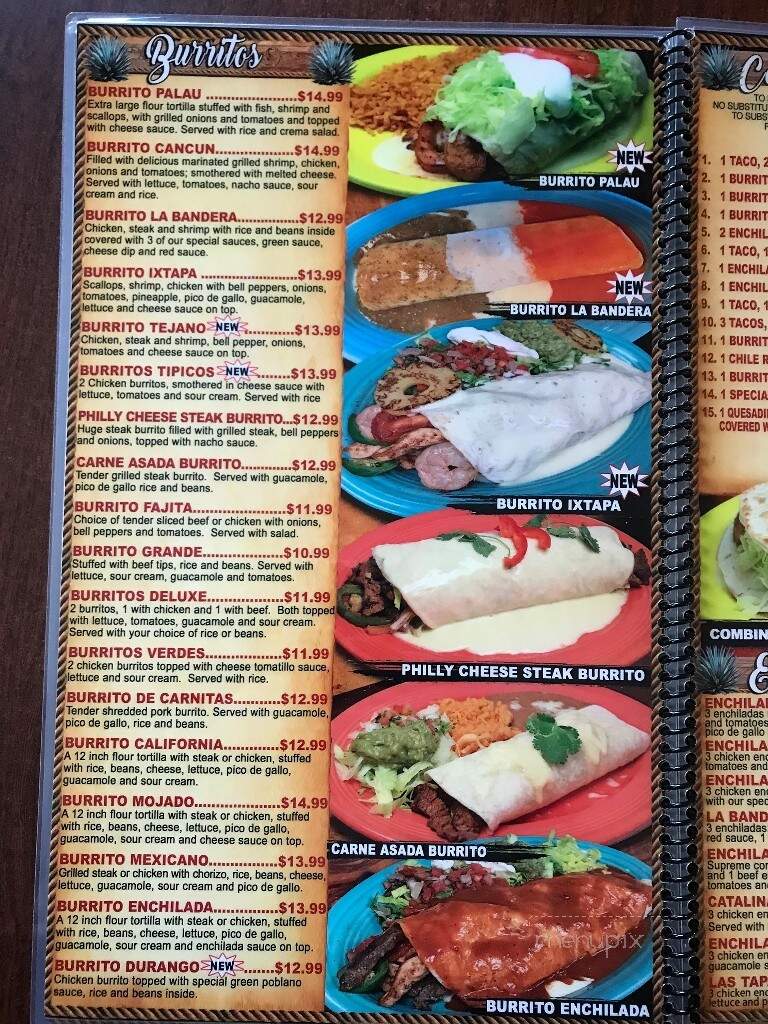 El Potro - Grand Rapids, MN menu_pic