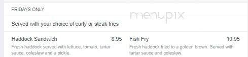 Van Auken's Inne - Thendara, NY menu_pic