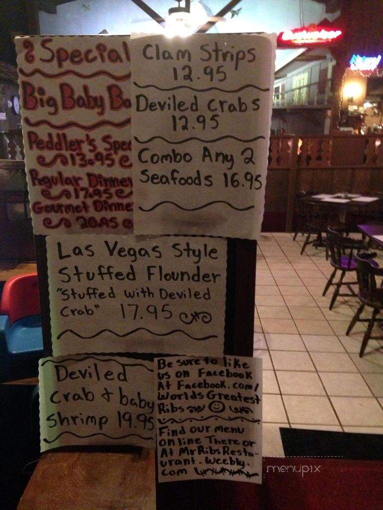 Mr Ribs - Rocky Mount, NC menu_pic