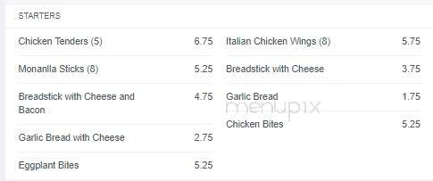 Vito's Pizza & Indoor Patio - Franklin, NC menu_pic