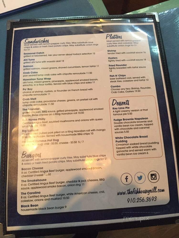Fish House Grill - Wilmington, NC