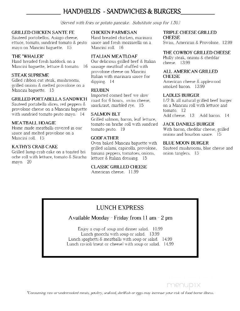 Ladles Of Springdale - Springdale, PA menu_pic