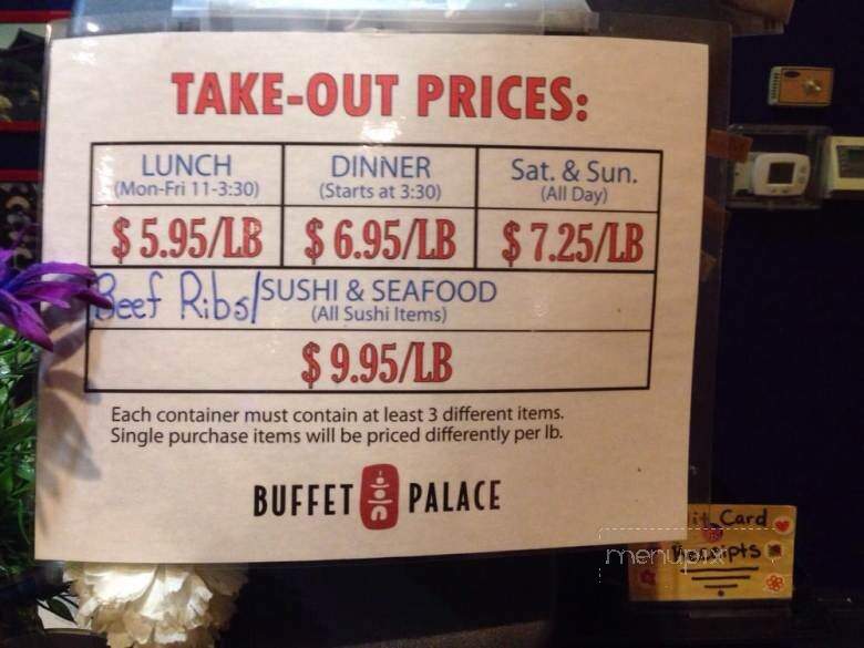 Buffet Palace - Austin, TX