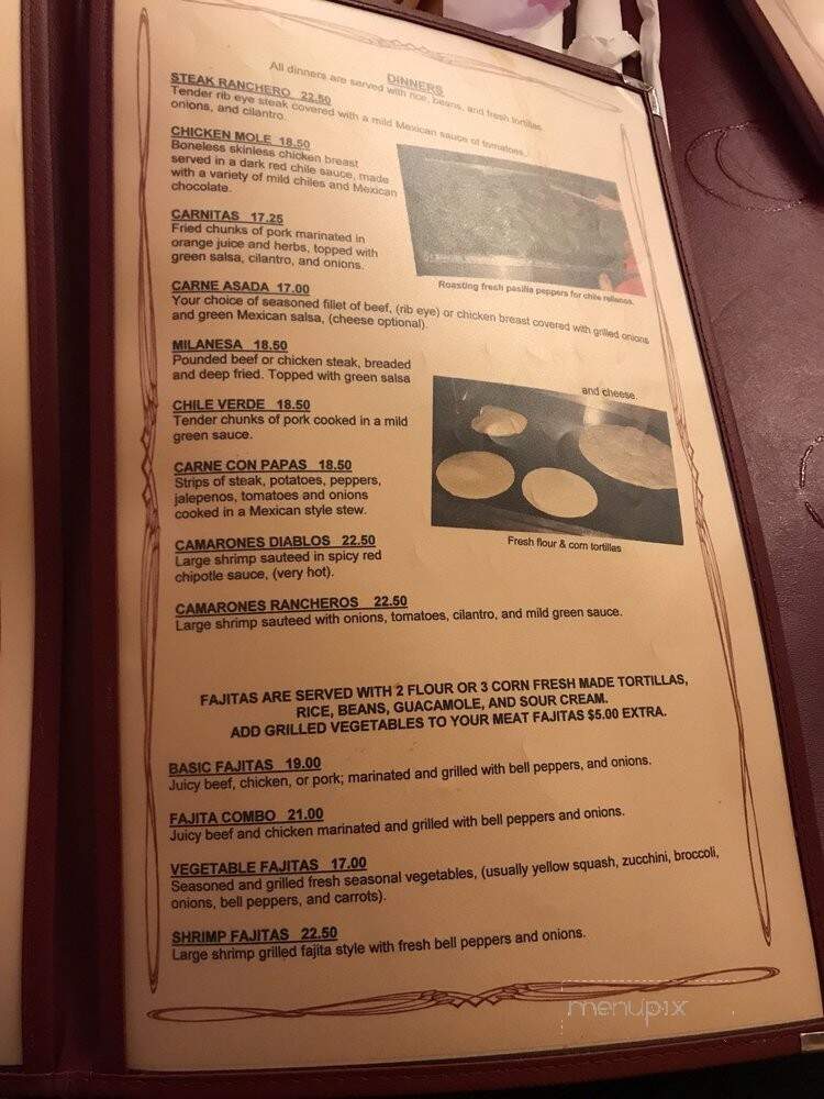 Pachanga Mexicana - Eureka, CA menu_pic