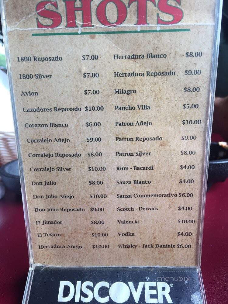 Pachanga Mexicana - Eureka, CA menu_pic