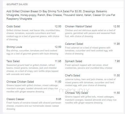 Trolley Junction Restaurant - Nevada City, CA menu_pic