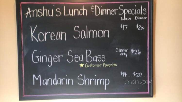 AnShu Asian Cafe - Aiken, SC menu_pic