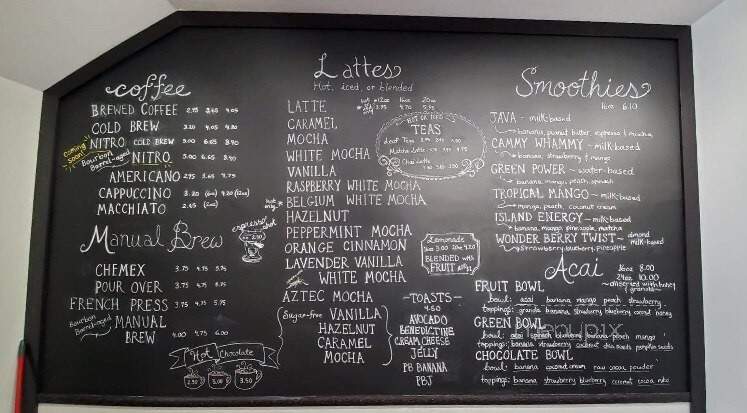 Vibe Coffee - Elizabethtown, KY menu_pic