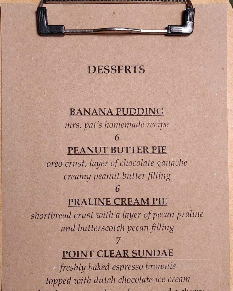 Char 32 - Fairhope, AL menu_pic