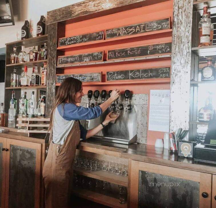 Brick Vault Brewery and Barbeque - Marathon, TX menu_pic