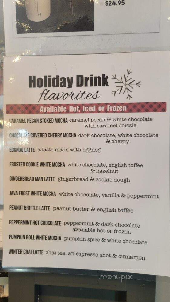 Stoked Coffee - Parkersburg, WV menu_pic