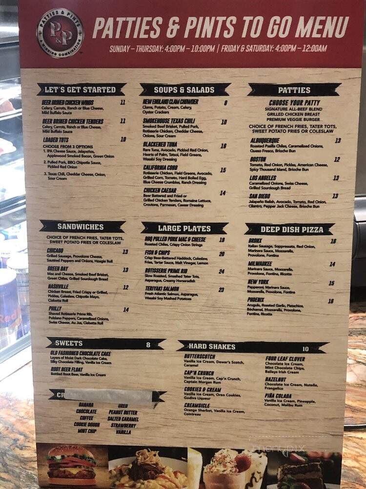 Patties & Pints - Valley Center, CA menu_pic