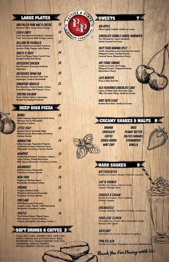Patties & Pints - Valley Center, CA menu_pic