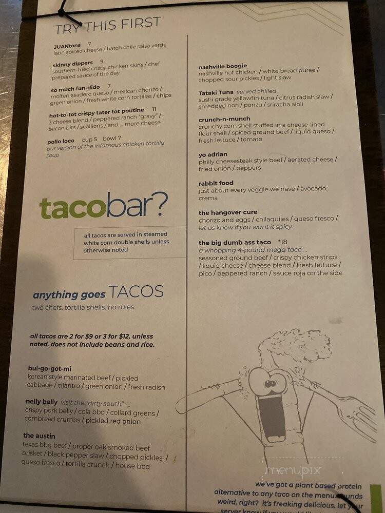 Tacobar - Davenport, IA menu_pic