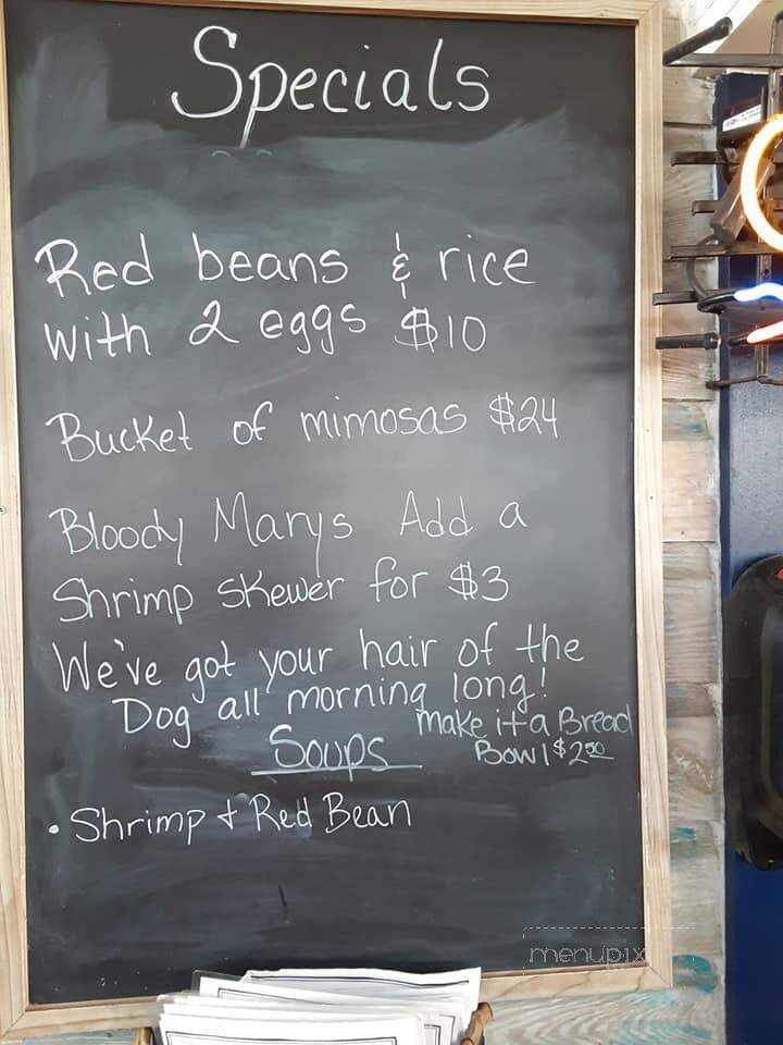 Bayou Bistro - Tarpon Springs, FL menu_pic