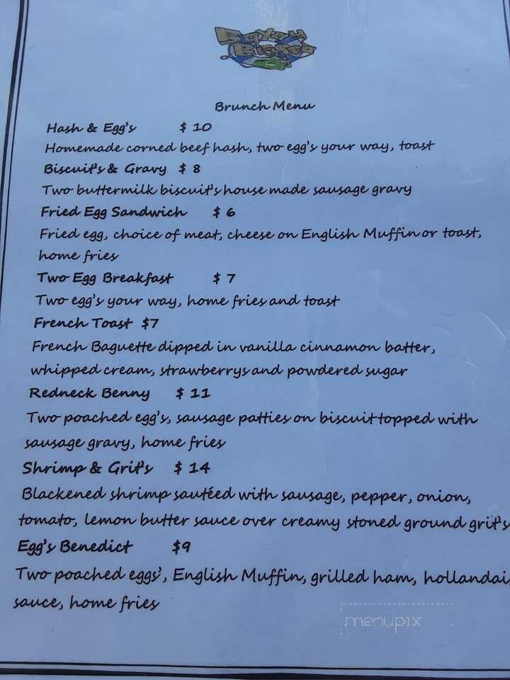 Bayou Bistro - Tarpon Springs, FL menu_pic