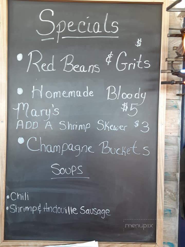 Bayou Bistro - Tarpon Springs, FL menu_pic