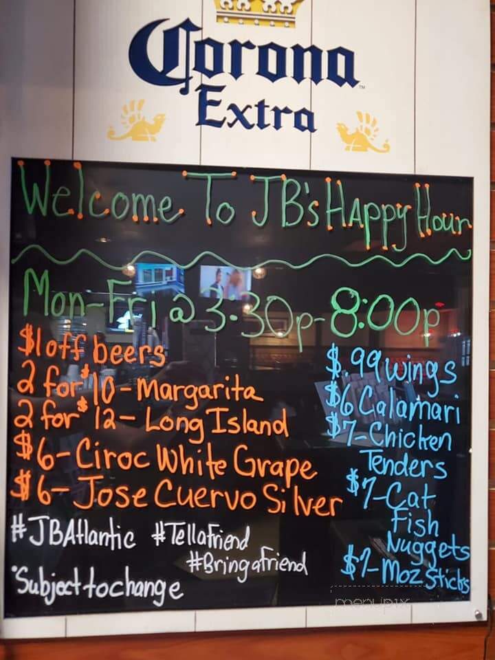 JB Atlantic Restaurant and Grill - Laurel, MD menu_pic