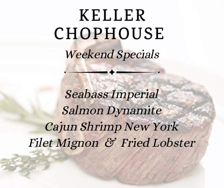 Keller Chophouse - Keller, TX menu_pic