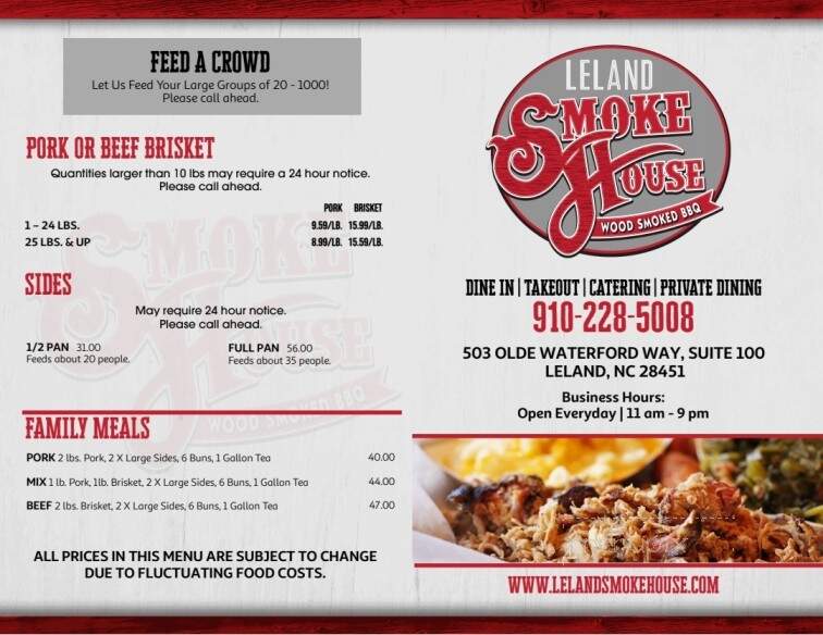 Leland Smoke House - Leland, NC