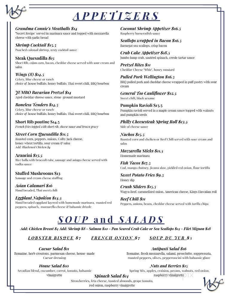 The Waterfront - Forked River, NJ menu_pic