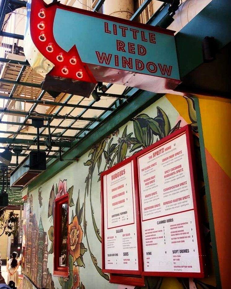 Little Red Window - San Francisco, CA menu_pic