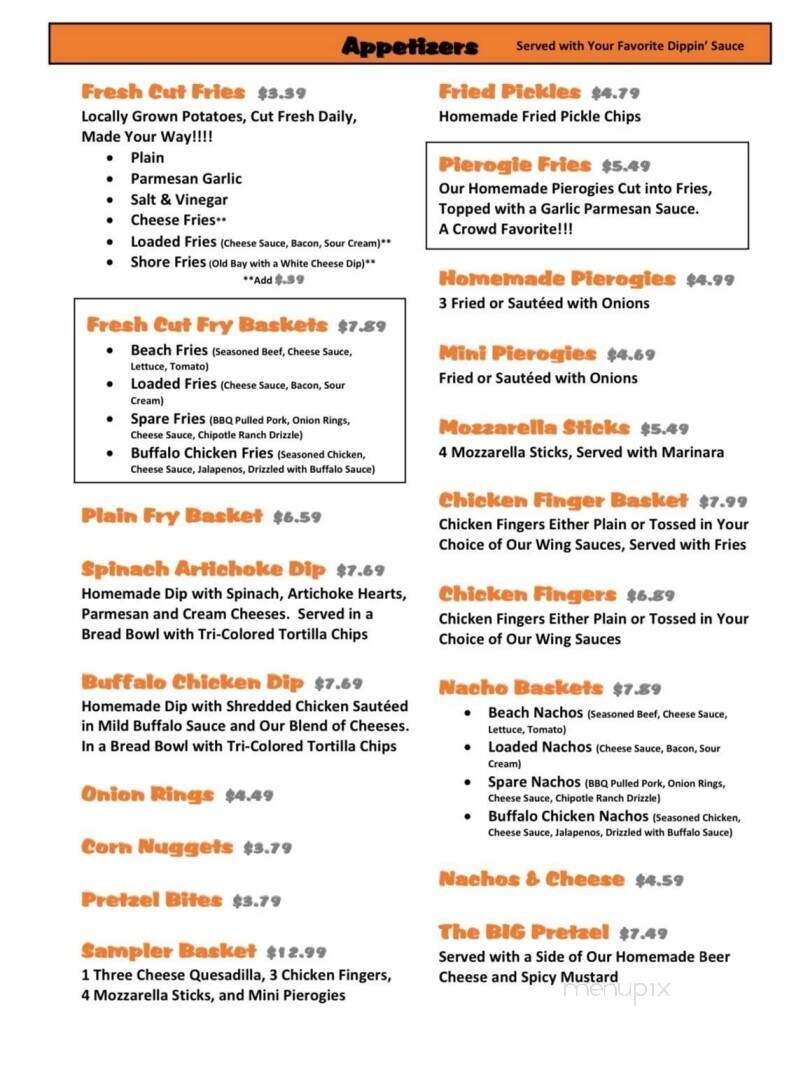 Hammerhead Lounge - Northampton, PA menu_pic
